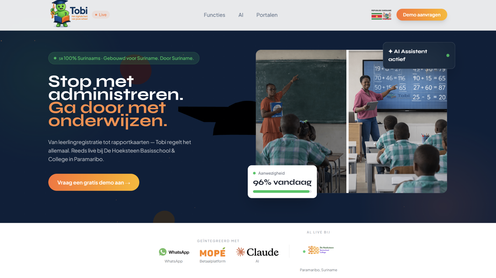Tobi — Education Management System